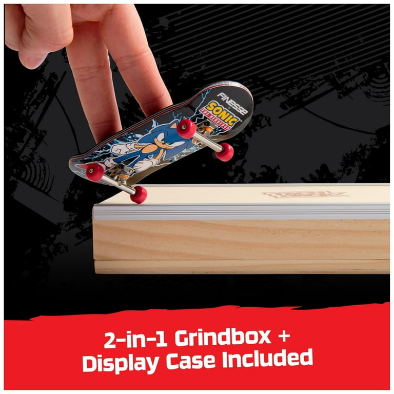 TECH DECK, Finesse X Sonic The Hedgehog Pro Series Finger Board