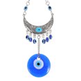 thumbnail image 1 of Luna mal de ojo colgante decoración colgante pavo mal de ojo encanto coche colgante ornamento, 1 of 8