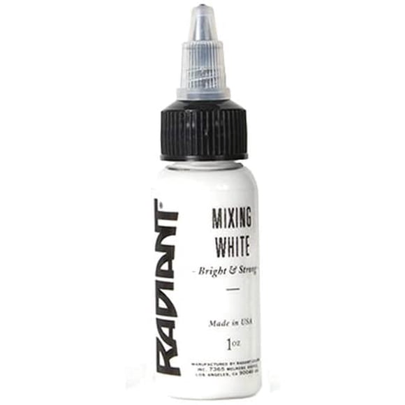 Radiant Colors Tattoo Ink - MIXING WHITE 1oz