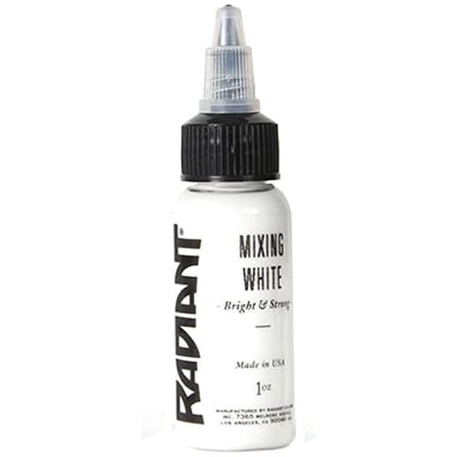 Radiant Colors Encre à Tatouage - Blanc Mélange 1 Oz