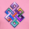 thumbnail image 3 of CafePress - Endless Knot Rainbow T Shirt - Women's Traditional Fit Dark T-Shirt, 3 of 4
