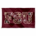 thumbnail image 1 of College Flags & Banners Co. Florida State Seminoles Mosaic Logos Flag, 1 of 4