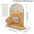 thumbnail image 4 of MYG Ramadan Countdown Calendar Wooden Eid Mubarak Ornament Ramadan Decoration, 4 of 10