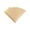 Brown, variant on Premium V Shaped Drip Coffee Filter Paper for Hand Brewing - Perfect for Optimal Flavor Extraction and Easy Cleaning - 100 Count
