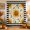 Sunflower Yellow, Amber, Sage, Cream, variant on Sunflowers Shower Curtain, Waterproof Shower Curtains for Bathroom, Farmhouse Botanical Floral Leaves Black Stripes Washable Fabric Bathtub Curtain Set Bath Decor with 12 Hooks 72"x78"