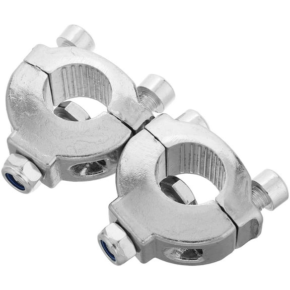 unbranded  Dirt Bike Mount Handlebar Riser Adapter Blocks Motorcycle Handlebars Cars Silver