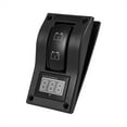 12V DC Marine Boat Voltmeter LED Dual Battery Test Panel Rocker Switch