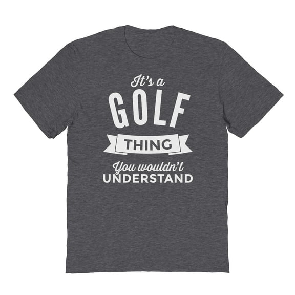 Duke & Sons Golf Thing Graphic Dark Heather Men's Cotton T-Shirt