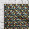 thumbnail image 2 of oneOone Cotton Poplin Teal Blue Fabric Kids Autumn Winter Sewing Craft Projects Fabric Prints By Yard 42 Inch Wide, 2 of 4