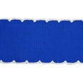 thumbnail image 2 of 1.5" Royal Blue/White Moonstitch Grosgrain Ribbon 5 Yard, 2 of 2
