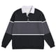 thumbnail image 4 of Hombres Camisa de Manga Larga Vintage Impreso Botón Abajo Cuello Turndown Casual Verano Sólido, 4 of 5