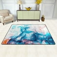 thumbnail image 1 of XMXY Blue Explosion Area Rugs Doormat Outdoor Entrance , Facecloth Non-slip Floor Mat Rug for Living Room Kitchen Sink Area Indoor 72"x48", 1 of 9