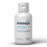Anasept-Antimicrobial Skin and Wound Cleanser, 4 oz Bottle with Dispensing Cap