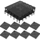 thumbnail image 2 of WORGEOUS 10 unids Fish Tank Bottom Filter PVC Splicing Combinación Clapboard Bottom Filter (Negro), 2 of 6