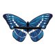 thumbnail image 2 of Estante de pared de madera con forma de mariposa, organizador multifuncional para regalo Estilo B, 2 of 9