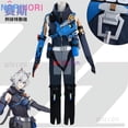 thumbnail image 4 of Disfraz de Cosplay de Seth Lowell, juego de anime Zenless Zone Zero, uniforme del equipo de investigación criminal, peluca, traje de fiesta de carnaval para hombre con cola, 4 of 5