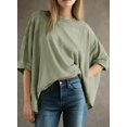 thumbnail image 2 of Camiseta Dokotoo Summer para mujer, talla grande, top corto, 2 of 6