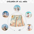 thumbnail image 6 of FORMRS Boys Swim Trunks Quick Dry Mesh Liner Boardshorts Sizes XS-XL, Beige Rainbow Clouds, 6 of 7