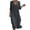 Dark Gray#7, variant on Jinhomg Women's 2026 V-Neck Cinched Waist Midi Dress, Mid Sleeve Casual Tunic Dress with Multiple Colors, All Occasion Dark Gray XXXL