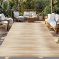 thumbnail image 2 of Orange Brown Outdoor Rug for Patio/Deck/Porch, Non-Slip Large Area Rug 4 x 6 Ft, Modern Abstract Art Ombre Striped Indoor Outdoor Rugs Washable Area Rugs, Reversible Camping Rug Carpet Runner, 2 of 8