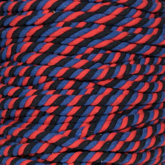 Super Soft 3 Strand Twisted Cotton Rope - Multiple Colors to Choose from in Various Diameters and Lengths