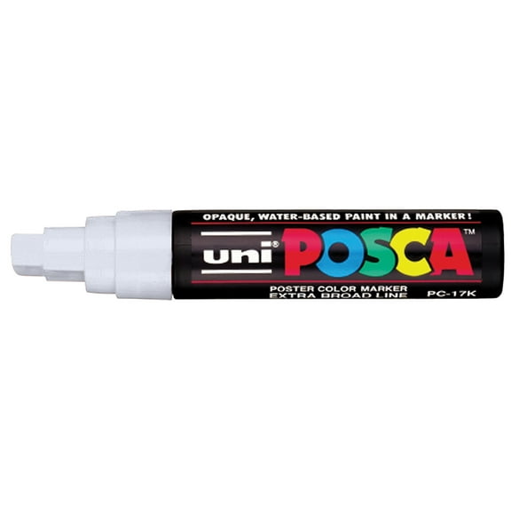 SSWBasics 5/8" Tip Water Based Paint Marker - White- 01323
