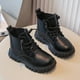 thumbnail image 4 of Zapatos para niñas,Botas para niñas,Zapatos de cuero falso tamaño 13.5 niñas, 4 of 9