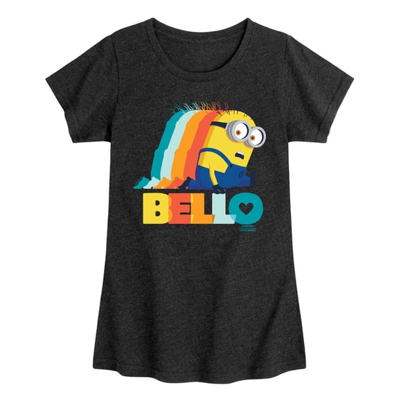 Despicable Me - Bello - Youth Girls Fitted Short Sleeve T-Shirt