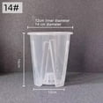 thumbnail image 1 of Clear Plastic Orchid Pots with Holes Transparent Flower Pot Succulents Plant, 1 of 5