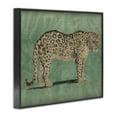 thumbnail image 4 of Stupell Industries Traditional Cheetah on Green Animals & Insects Painting Black Framed Art Print Wall Art, 14 x 11, 4 of 10