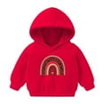 thumbnail image 2 of Herrnalise Toddler Boys Christmas Sweatshirts Hoodies Christmas Prints Pullover Tops Kids Hooded Sweaters Xmas Outerwear, 2 of 7