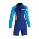 thumbnail image 3 of Traje de neopreno de 2,5 mm para niños y niñas, traje de baño térmico con cremallera para niños Talla XL Azul, 3 of 7