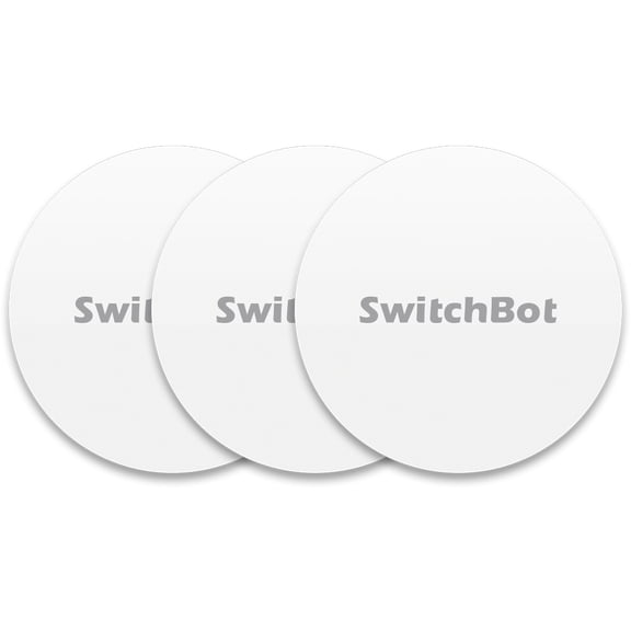 SwitchBot NFC Tag, Design for SwitchBot Scenes with 888 Bytes, 30mm, 3pcs
