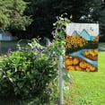 thumbnail image 6 of Pumpkin and Sunflower Garden Flag Vertical Double Sided Blue House with River Yard Flag 12 x 18 Inch Home Seasonal Vintage Outdoor Decor, 6 of 7