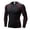 Black1@GC@, variant on CONZONE Mens Workout T-Shirts Long Sleeve Gym Fitness T Shirts For Men Crew Neck Solid Color Tight Stretchy Athletic Tee Tops