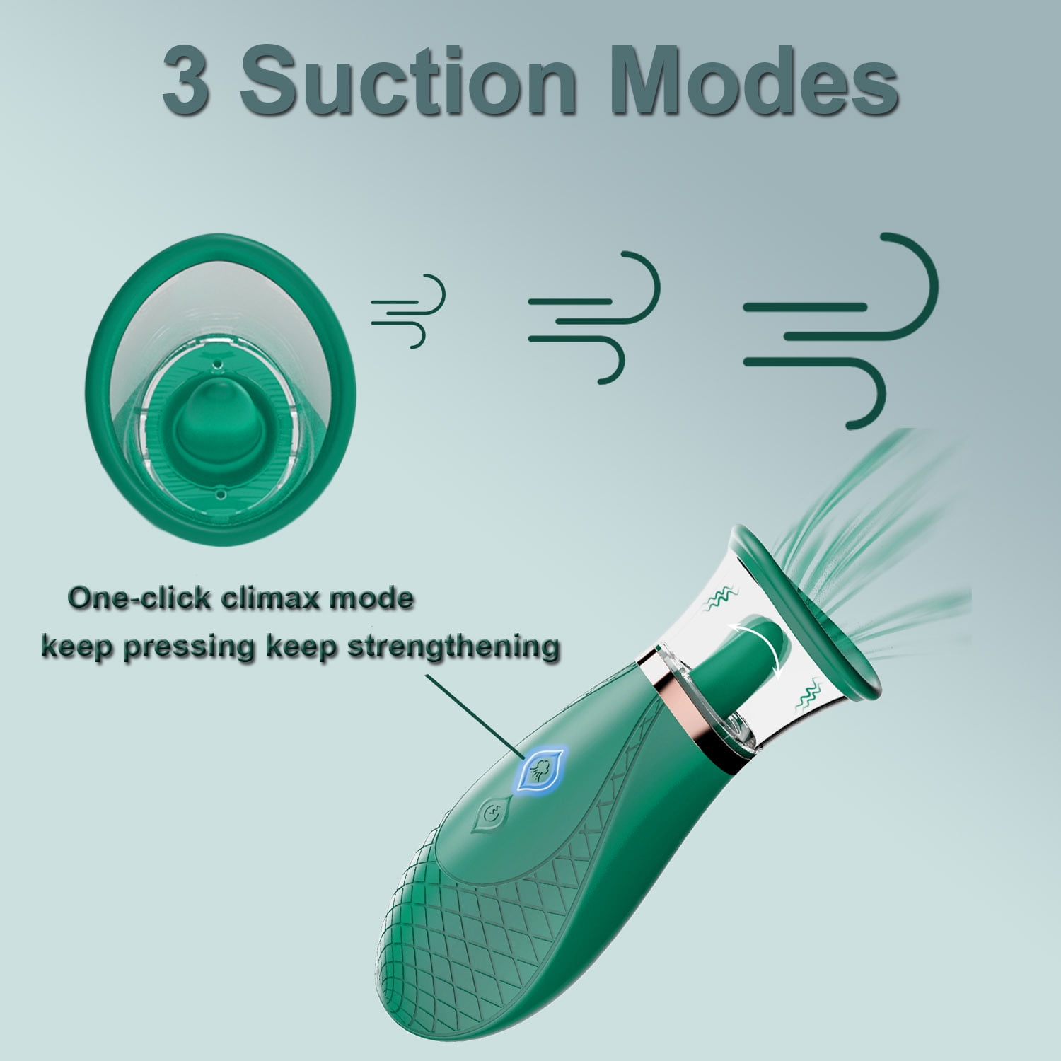 AYIYUN Female Rose Sex Toys Vibrator for Women, Stimulator with 9 Vibration & 3 Suction Modes, Silicone Adult Toy, Personal Massager for Couple