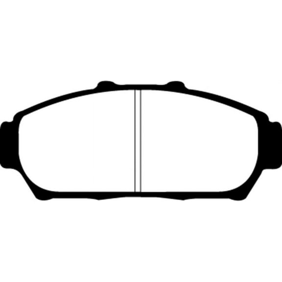 EBC 94-01 Acura Integra 1.8 Yellowstuff Front Brake Pads Fits select: 1993-1995 HONDA CIVIC