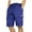 C-Blue, variant on Wyobmus Mens Cargo Sweat Shorts Comfortable Cotton Workout Shorts Elastic Waist Athletic Gym Shorts With 4 Pockets A-Olive Green