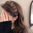 thumbnail image 5 of Fiudx Diadema de Leopardo, Aro de Leopardo con Agarre Cómodo, Banda Ondulada Antideslizante para Los Dientes, Elegante Diadema En Forma de U, Ideal para Día a Día, para Mujeres, Hombres y Adolescente, 5 of 5