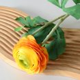 thumbnail image 1 of Nvzi flores artificiales de tacto real para decoración del hogar, oficina, boda, arreglo floral (amarillo, 50 cm de largo), 1 of 5