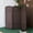 Dark Brown, variant on Furnnylane 4 Panel Black Rattan Room Divider for Room Separation, 47.2" Low Height Double Sided Folding Privacy Screen, Freestanding Partition Screen for Home Office - 3.95 ft Tall