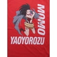 thumbnail image 7 of My Hero Academia Momo Yaoyorozu Men's Red Graphic Tee-XL, 7 of 7