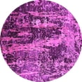 thumbnail image 1 of Ahgly Company Indoor Round Oriental Pink Industrial Area Rugs, 8' Round, 1 of 4