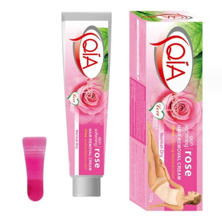 Big Savings On Hair Removal Cream! 2 Hair Removal Cream Rose Natural for Unwanted Hair in Underarms Private Parts Pubic & Bikini Area Painless Flawless Depilatory Cream