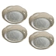 thumbnail image 2 of Luzkey Fruit Plate,Dinner Plate,Round ,Transparent Stackable Dessert Plate,Countertop Fruit Bowl for Cake,Kitchen Counter 4 Transparent green, 2 of 8