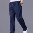 thumbnail image 2 of Mens Jogging Sweatpants Sportswear Knit Tracksuit Oversize Wide Leg Solid Pants, 2 of 6