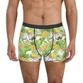 thumbnail image 2 of Goofa Gnome and Pineapple Printed Men's Boxer Briefs Underwear, Moisture-Wicking Underwear, Trunk,Soft and Breathable Cotton Underwear-Small, 2 of 9