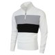 thumbnail image 1 of Blusa y camisa de cuello alto de manga larga para hombre, estilo británico, estilo retro, con cremallera, manga larga, jersey de temperamento, blusa de poliéster para hombre, 1 of 8
