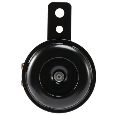 6V Black Mount Electric Horn for Car Truck Vehicle