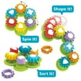 thumbnail image 3 of Yookidoo Shape ‘N’ Spin Gear Sorter. A Developmental Activity Toy for Kids Ages 1-3. Toddlers Montessori Sortering Game with Multiple Colors and Shapes, That Also Spins., 3 of 8